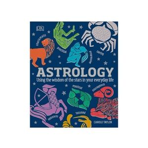 Astrology Book with Colorful Illustration
